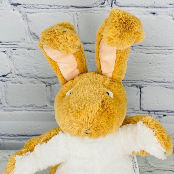Guess How Much I Love You Brown Hare Bunny 14” Plush Kids Preferred Bendable Ear - Picture 2 of 13